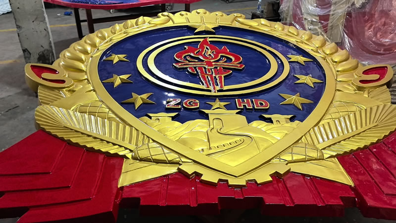 大型警徽制作